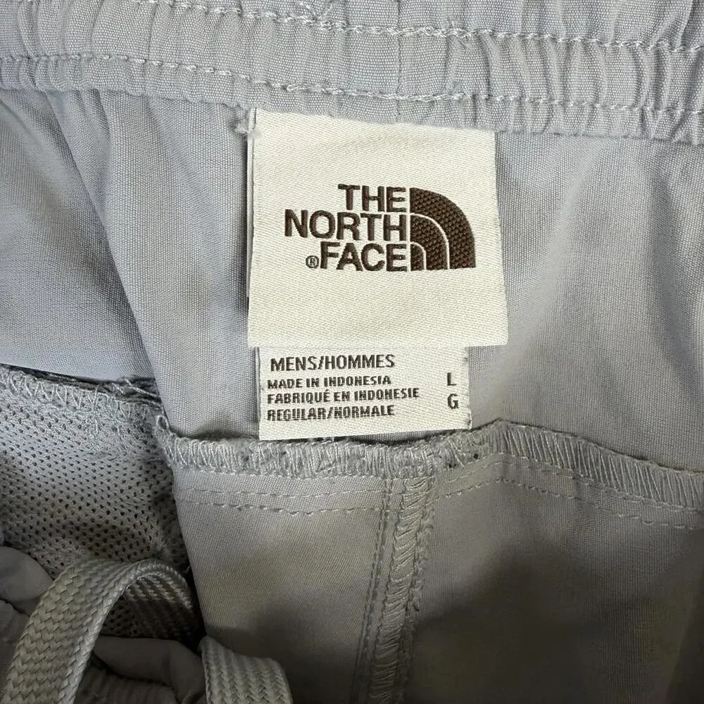 The North Face Sprag Adventure Pants Men Large Gray Pull-on Nylon Tech Outdoor